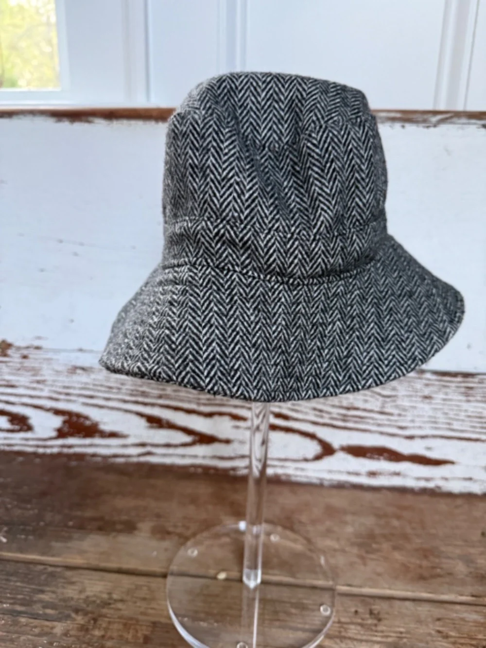 NWOT Anthropologie Wyeth  Belle Tweed Bucket Hat